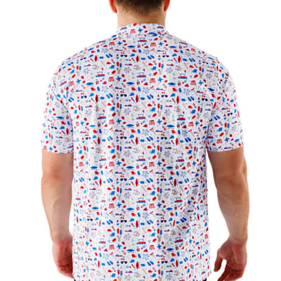  (Waggle Golf Americana Polo - Adult)