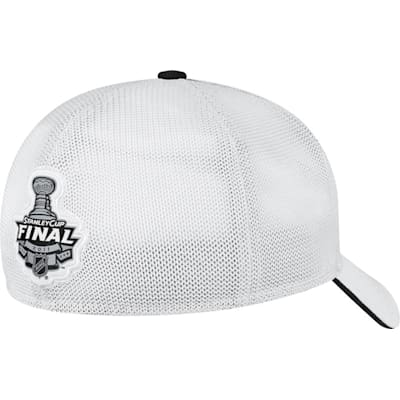Chicago Blackhawks Reebok 2017 NHL Stanley Cup Playoff Participant  Structured Adjustable Hat - Black/White