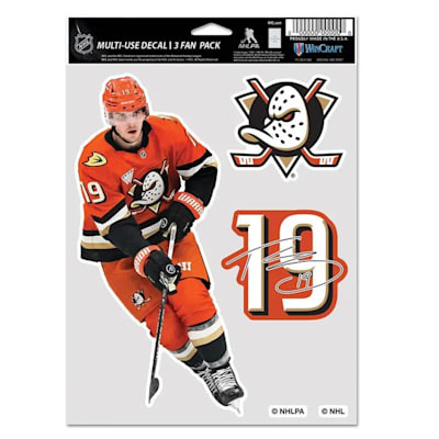  (Wincraft Multi-Use Player Decal 3 Fan Pack - Anaheim Ducks)