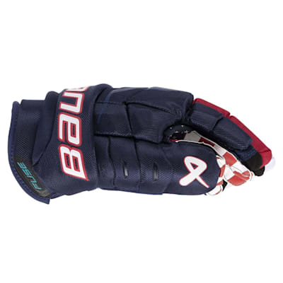  (Bauer Bauer Series Fuse USA Hockey Gloves - Intermediate)