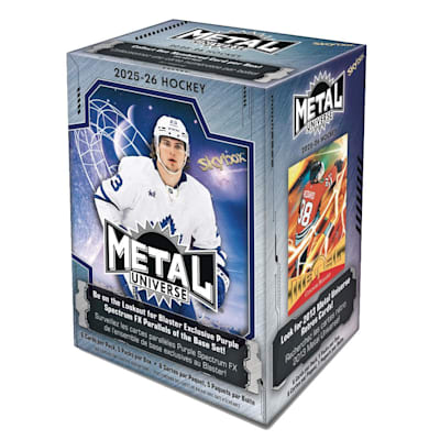  (2025-2026 NHL Metal Universe Trading Cards Blaster Box)