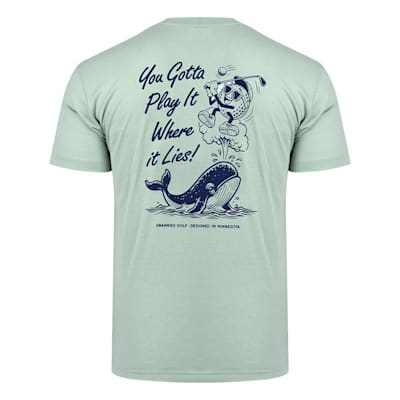  (Swannies Golf Whale Tee Shirt - Adult)