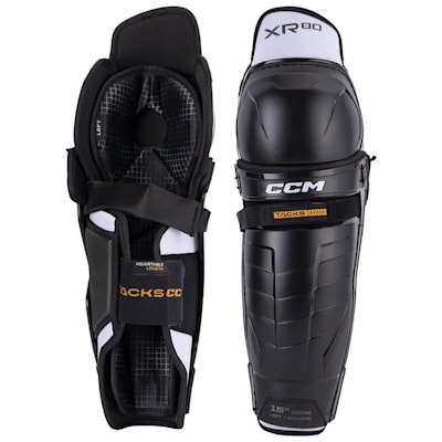  (CCM Tacks XR80 Hockey Shin Guards - Senior)