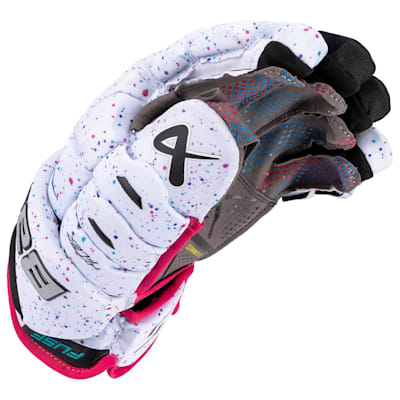  (Bauer Supreme Fuse Hockey Gloves - Splatter - Intermediate)
