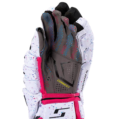  (Bauer Supreme Fuse Hockey Gloves - Splatter - Intermediate)