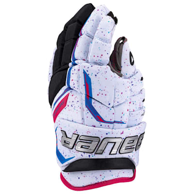  (Bauer Supreme Fuse Hockey Gloves - Splatter - Senior)