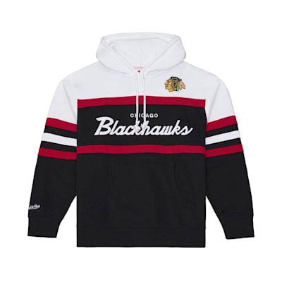  (Mitchell & Ness Coach Hoodie - Chicago Blackhawks - Adult)