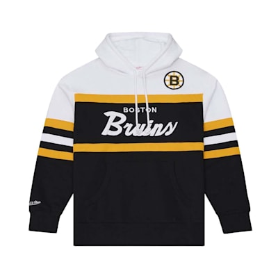  (Mitchell & Ness Coach Hoodie - Boston Bruins - Adult)