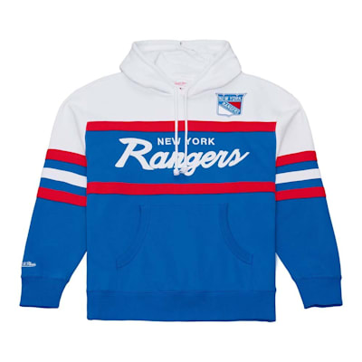  (Mitchell & Ness Coach Hoodie - New York Rangers - Adult)