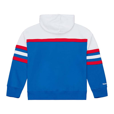  (Mitchell & Ness Coach Hoodie - New York Rangers - Adult)