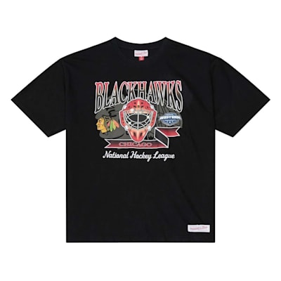  (Mitchell & Ness Street Tee Shirt - Chicago Blackhawks - Adult)