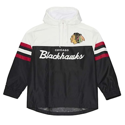  (Mitchell & Ness Wind Anorak Jacket - Chicago Blackhawks - Adult)
