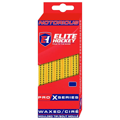  (Elite Hockey Pro X Series Waxed Laces)