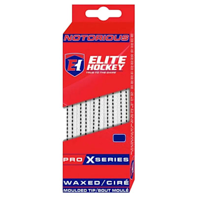  (Elite Hockey Pro X Series Waxed Laces)