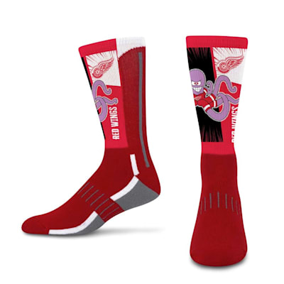  (For Bare Feet Mascot Debut Crew Socks - Detroit Red Wings - Youth)