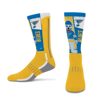  (For Bare Feet Mascot Debut Crew Socks - St. Louis Blues - Youth)