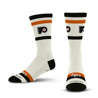  (For Bare Feet Stripe Fame Socks - Philadelphia Flyers - Adult)
