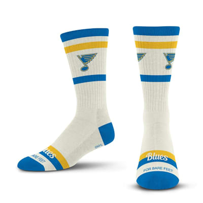  (For Bare Feet Stripe Fame Socks - St. Louis Blues - Adult)