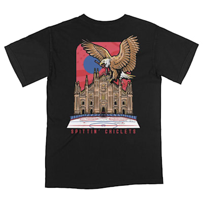  (Barstool Sports Spittin' Chiclets Eagle Tee Shirt - Youth)
