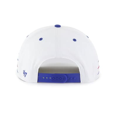  (47 Brand Diamond Cut Hitch Snapback Hat - New York Rangers - Adult)