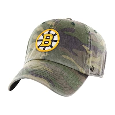  (47 Brand Camo Cleanup Hat - Boston Bruins - Adult)