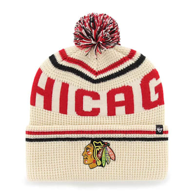  (47 Brand Quattrle Cuff Knit - Chicago Blackhawks - Adult)