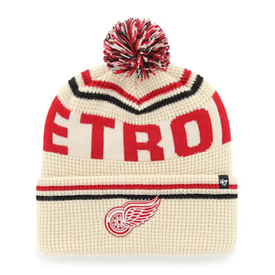  (47 Brand Quattrle Cuff Knit - Detroit Red Wings - Adult)