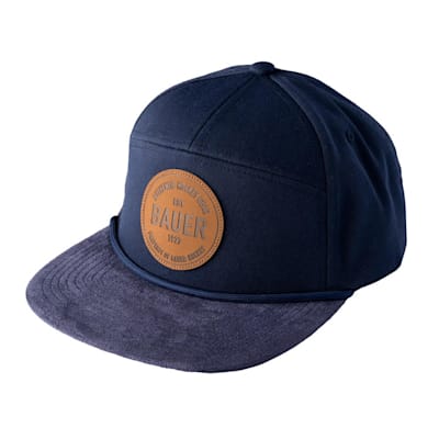  (Bauer Leather Patch Hat - Adult)