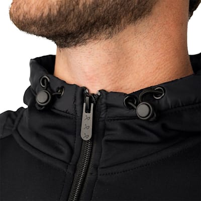  (Bauer ODR Half-Zip Puffer Hoodie - Adult)