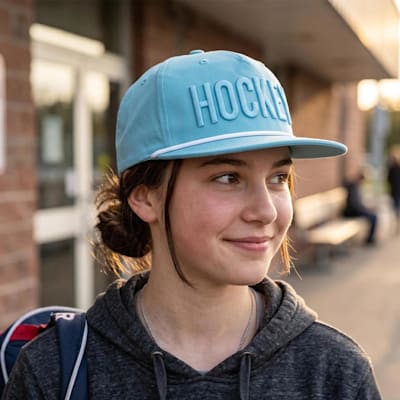  (Chalk Talk Sports Hockey Rope Snapback Hat - All Day - Youth)
