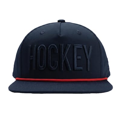  (Chalk Talk Sports Hockey Rope Snapback Hat - All Day - Youth)