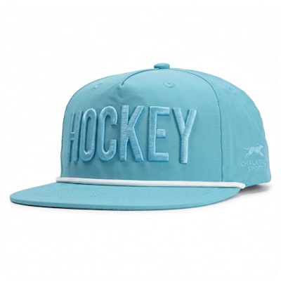  (Chalk Talk Sports Hockey Rope Snapback Hat - All Day - Adult)