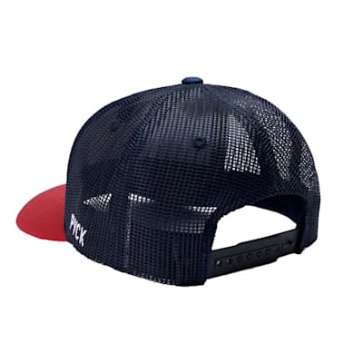  (Red, White and Blue Retro Trucker Hat - Adult)