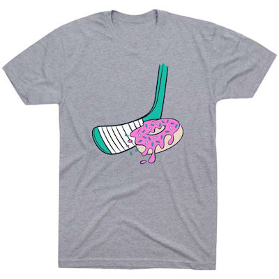  (Chalk Talk Sports Hockey Tee Shirt - Donut - Youth)
