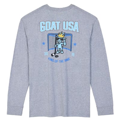  (Goat USA King of the Rink Long Sleeve T-Shirt - Youth)