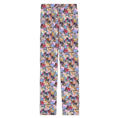  (Goat USA Sticker AOP Pajama Pants - Youth)