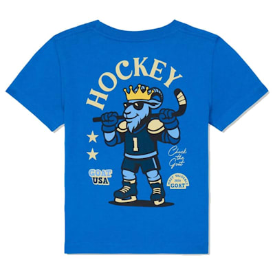  (Goat USA Most Valuable GOAT Hockey Tee Shirt - Youth)