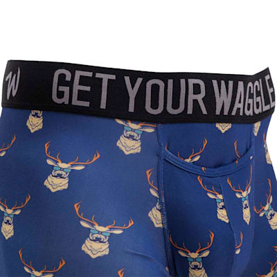  (Waggle Golf Kentucky Buck Caddie Boxer Briefs - Adult)