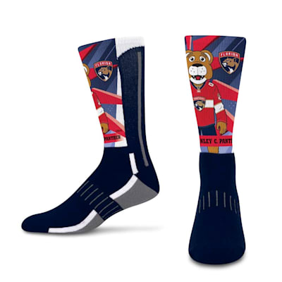  (For Bare Feet Mascot Retro Vibes Socks - Florida Panthers - Youth)