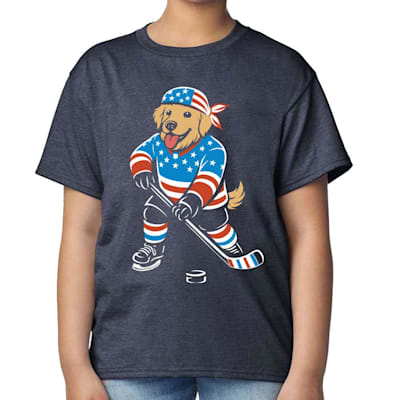  (Pure Hockey American Dog Tee Shirt - Youth)