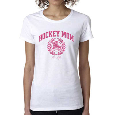  (Pure Hockey Hockey Mom For Life Tee Shirt - Womens)