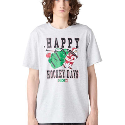  (CCM Happy Hockey Days Tee Shirt - Adult)
