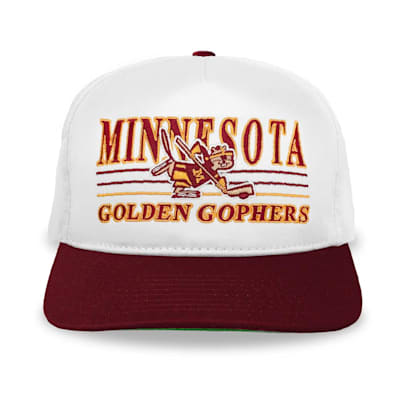  (Celly Hockey Co. Minnesota Golden Gophers Snapback Hat - White - Adult)