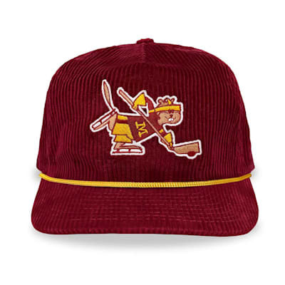  (Celly Hockey Co. Minnesota Golden Gophers Snapback Hat - Corduroy - Adult)