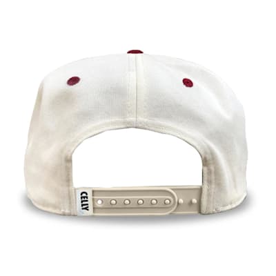  (Celly Hockey Co. Minnesota Hockey Snapback Hat - Cream - Adult)