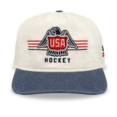 (Celly Hockey Co. USA Hockey Vintage Snapback Hat - Adult)