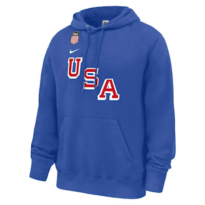  (Nike USA Hockey Hoodie - Hellebuyck - Adult)