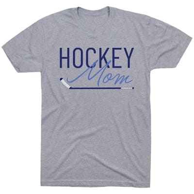  (Chalk Talk Sports Hockey Mom Stick Tee Shirt - Womens)