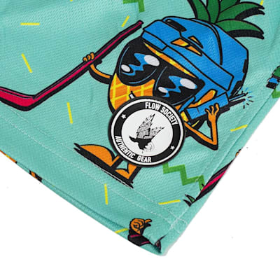  (Flow Society Pineapple Hockey Shorts - Youth)