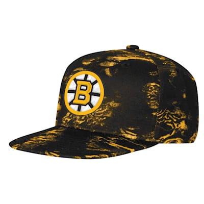  (Outerstuff Dynamics Flat Brim Snapback Hat - Boston Bruins - Youth)